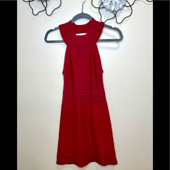 For Love and Lemons Red Knit Tank Dress Irvington - Picture 11 of 11
